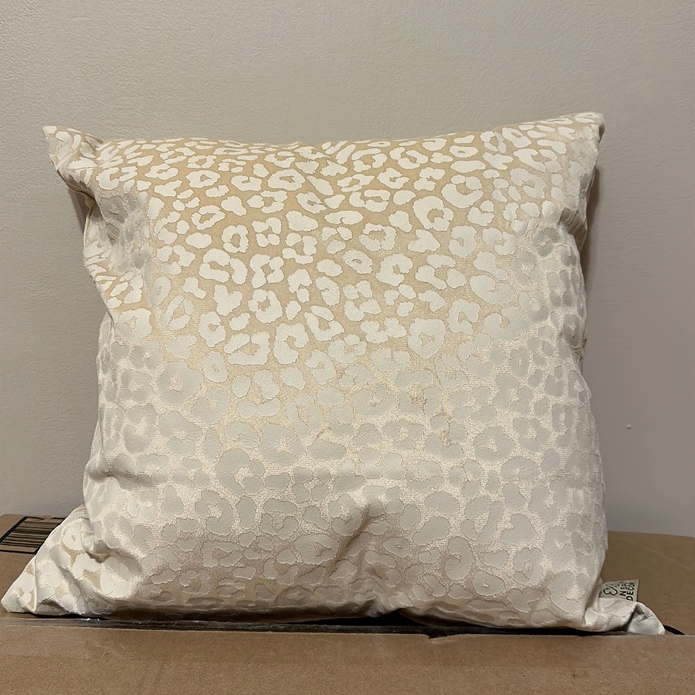 Set of 2 Cheetah Print Pillow Covers